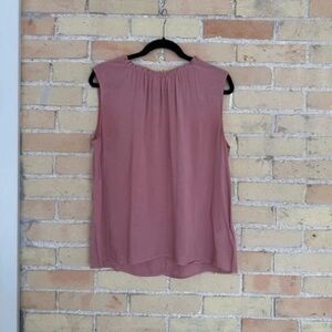 Sleeveless Pink Top